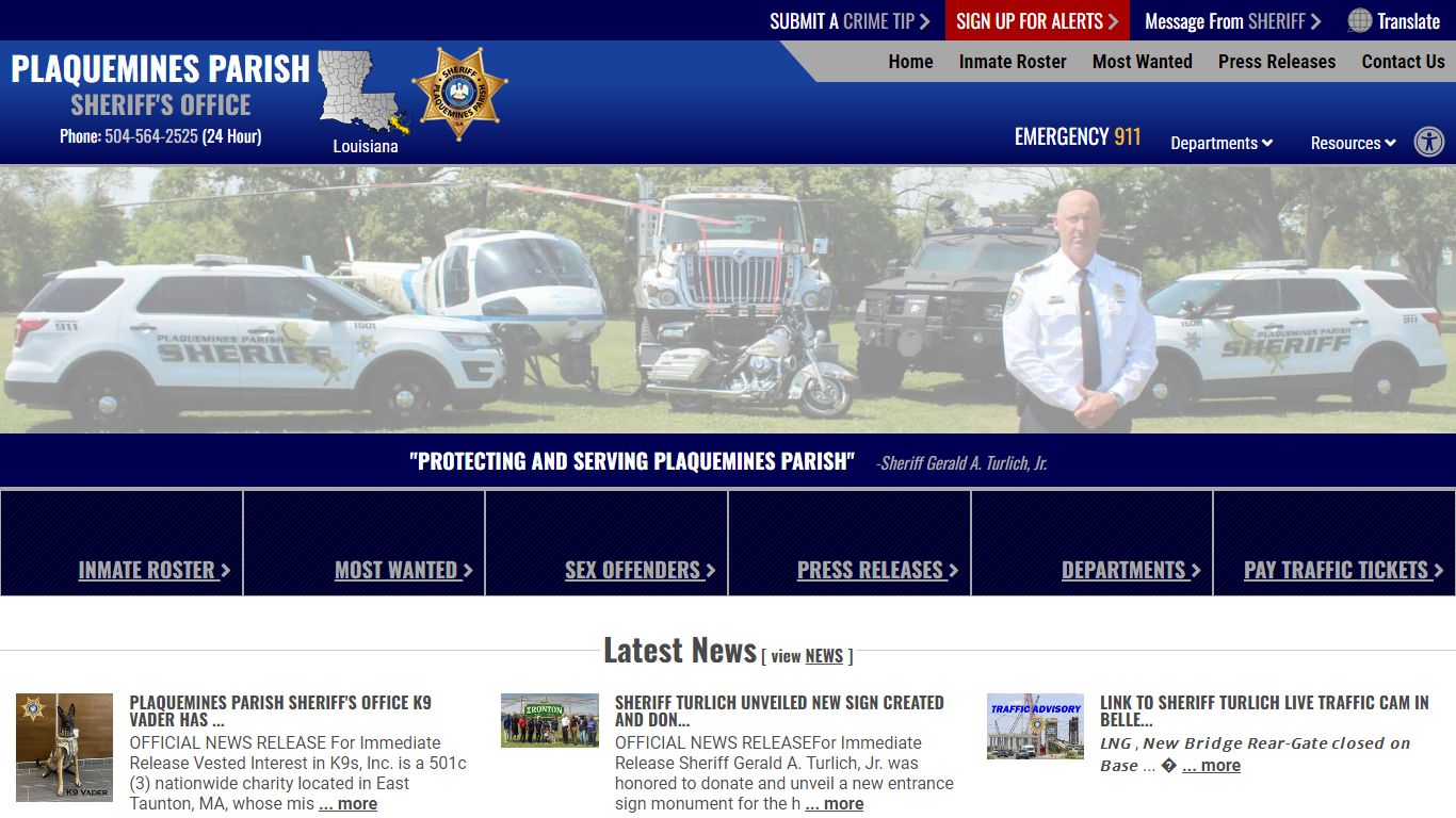 Plaquemines Parish LA Sheriff - PPSO
